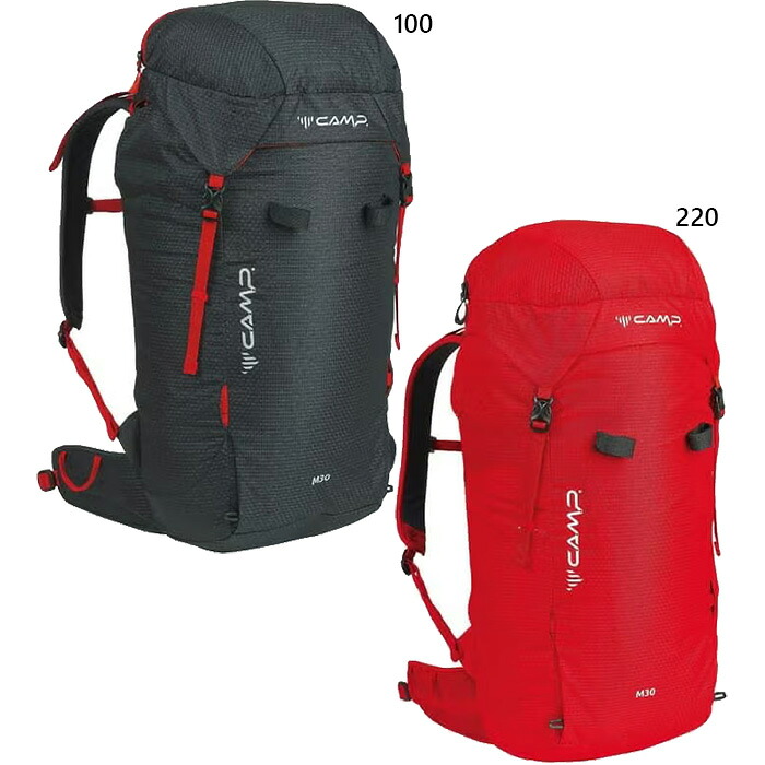 30L キャラバン メンズ レディース カンプ CAMP M30 リュックサック デイパック バックパック バッグ 鞄 グレー レッド 赤 灰色 送料無料 CARAVAN 5320600｜スポーツゴリラ 21,856円
