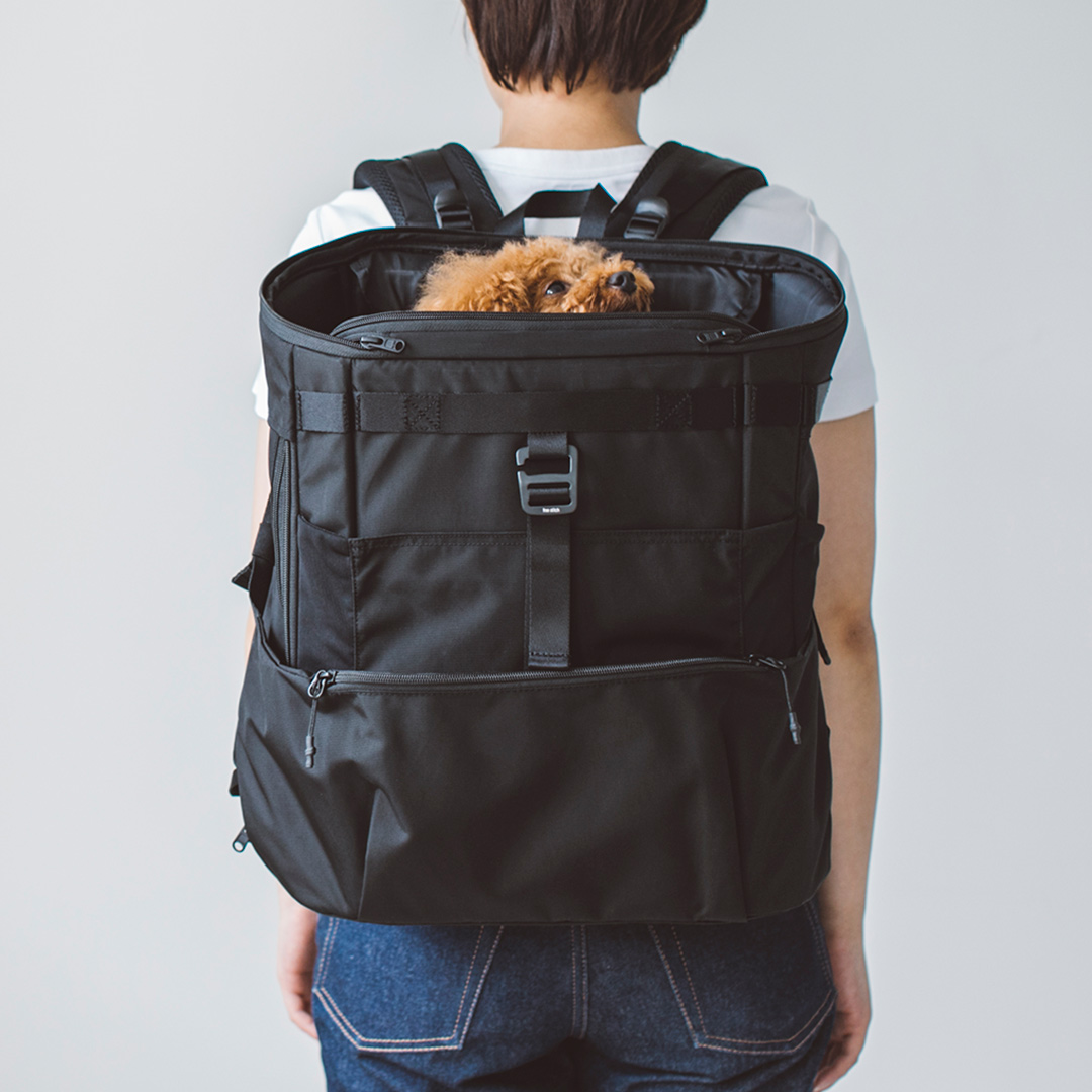 フリーステッチ　ブラック キャリーバック バルコディキャリー - ドッググッズ・猫グッズ通販 free stitch