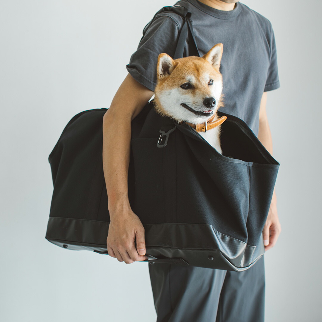 【犬 キャリー】スクエア トート ブレンド ソリッド LL サイズ