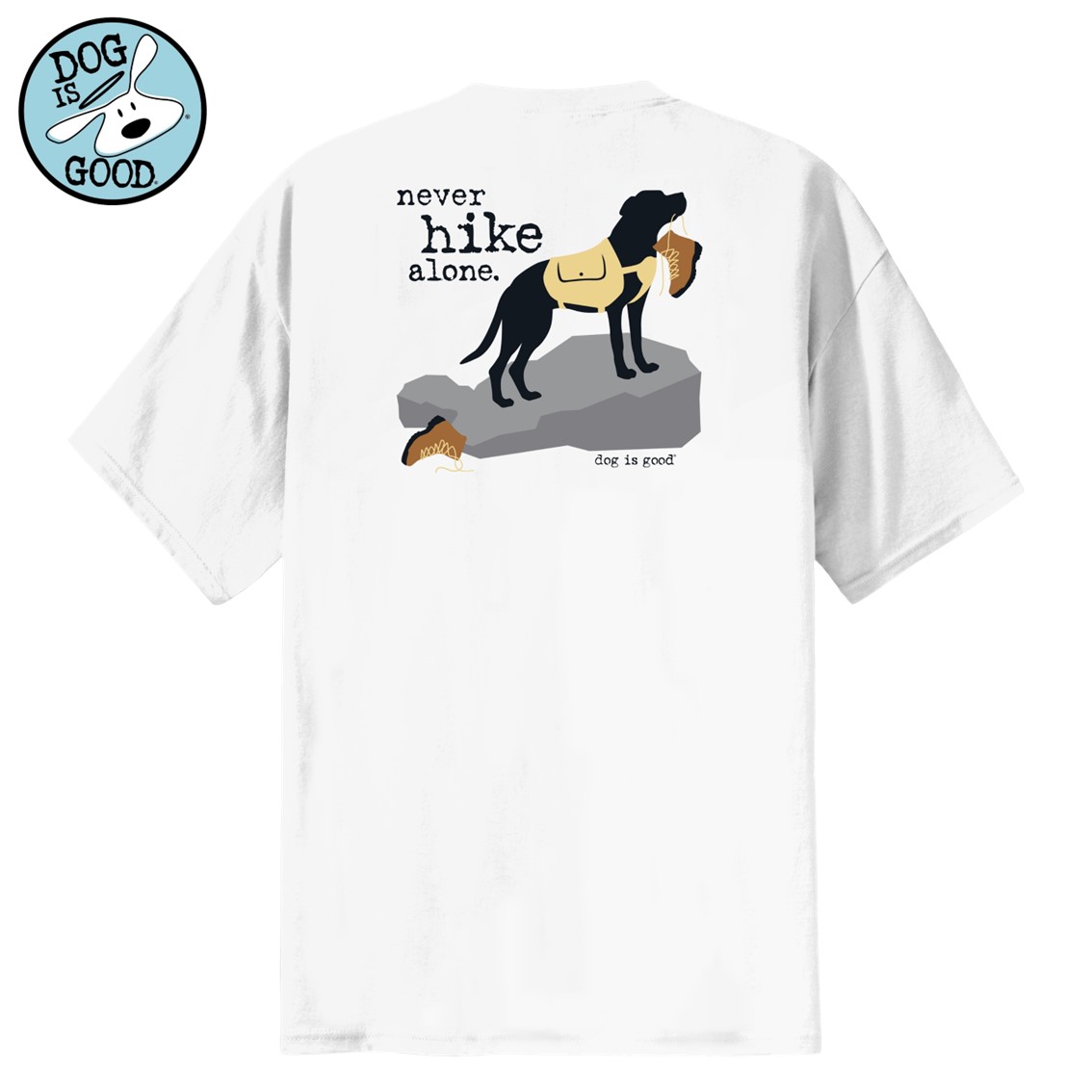 【楽天市場】Dog is Good (ドッグイズグッド) Tシャツ ネヴァーハイクアローン ホワイト S M L XL FREEBIRD