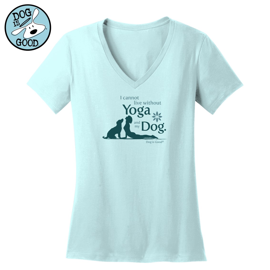 【楽天市場】Dog is Good (ドッグイズグッド) ウィメンズTシャツ ヨガ&マイドッグ ミント S M L XL FREEBIRD