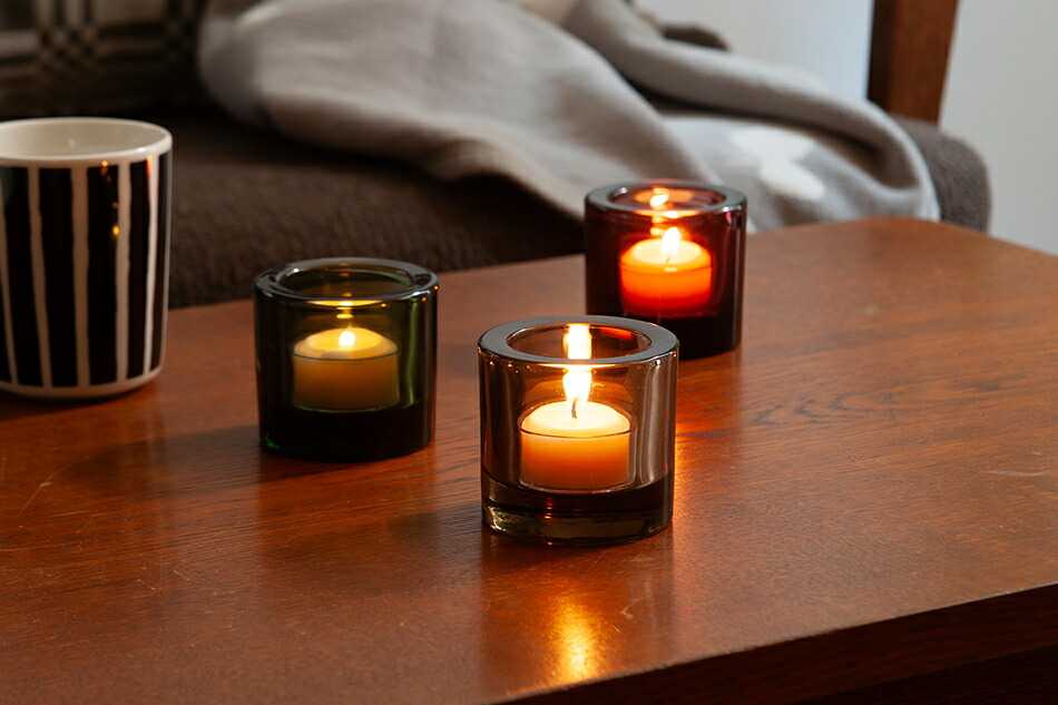 イッタラ　kivi キャンドルホルダー　4点セット Amazon.co.jp: [イッタラ] iittala KIVI(キヴィ） キャンドル