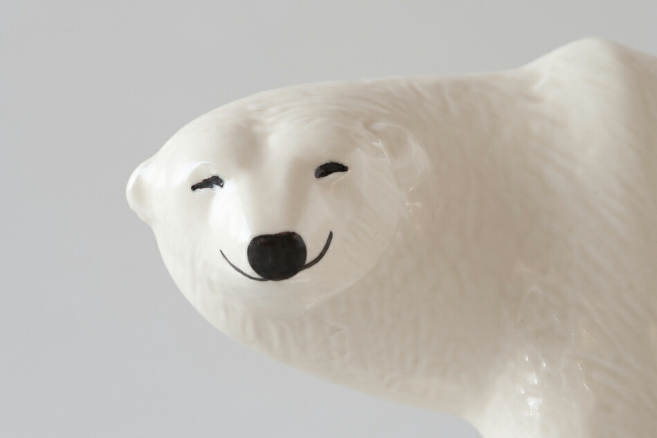 シロクマ シロクマ（リサ・ラーソン／Lisa Larson）