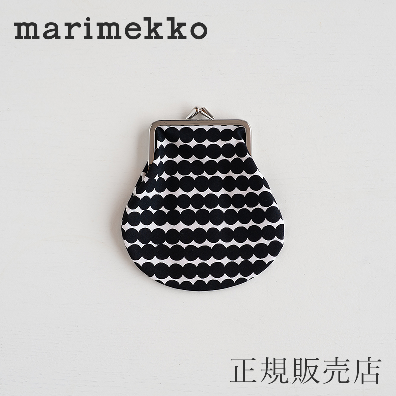 【新品人気レア】マリメッコ　がま口ポーチ　Tahtiniitty タグ付 楽天市場】＜marimekko＞Tahtiniitty
