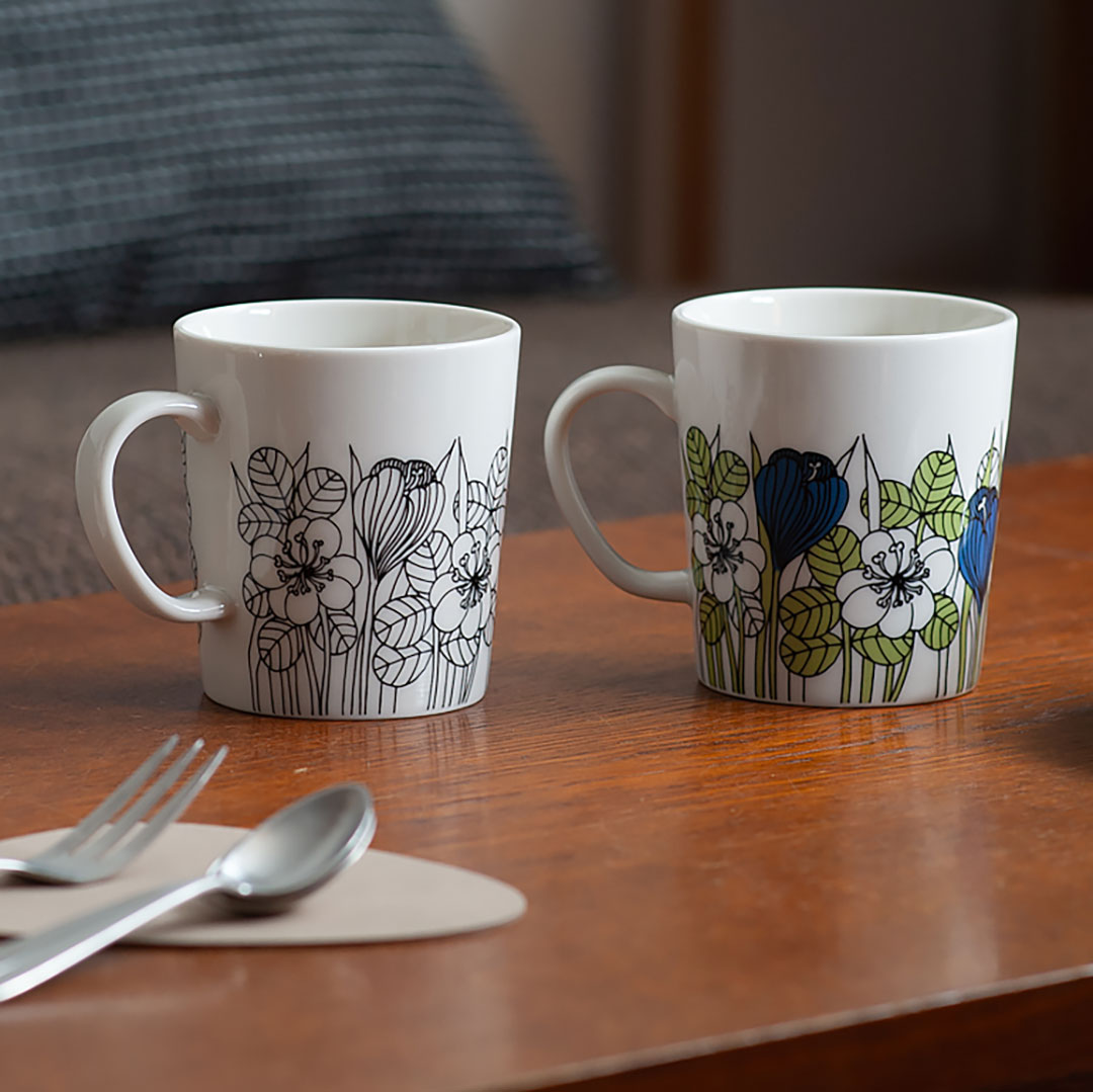 楽天市場】クロッカス／Krokus マグ 0.3L ブラック（アラビア／ARABIA