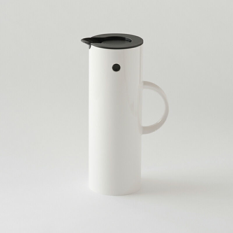 ステルトンバキュームジャグ(ホワイト1L)新品未使用品 バキュームジャグ（ステルトン／Stelton） フリーデザイン ｜ 北欧