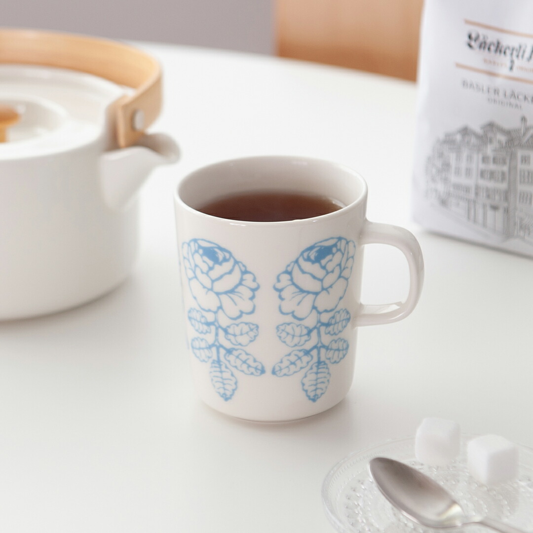 楽天市場】ヴィヒキルース スカイブルー マグ（マリメッコ／marimekko