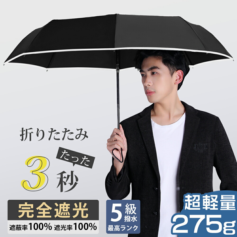 Amazon | TSUNEO 日傘 折りたたみ傘 UVカット率99.9% 紫外線対策