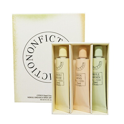 楽天市場】ノンフィクション NONFICTION シトラスハンドクリームミニ