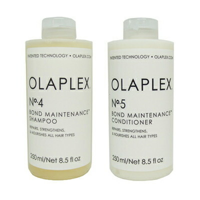 ■最大2100円OFFクーポン配布中■ ● セット販売 オラプレックス no.4 ボンド メンテナンス シャンプー 250ml + コンディショナー 250ml 美容室専売 サロン専売 頭皮 ケア OLAPLEX