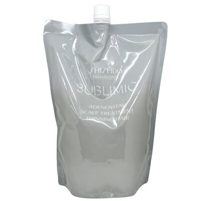 【新品】資生堂 サブリミック アデノバイタル スカルプトリートメント 1800g サブリミック アデノバイタル(SUBLIMIC ADENOVITAL)｜資生堂美容室EC