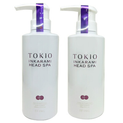 ■最大2100円OFFクーポン配布中■ ● セット販売 トキオ IE インカラミ ヘッドスパ シャンプー 400ml + トリートメント 400g 美容室専売 サロン専売 ドクタージュニア TOKIO Dr Jr