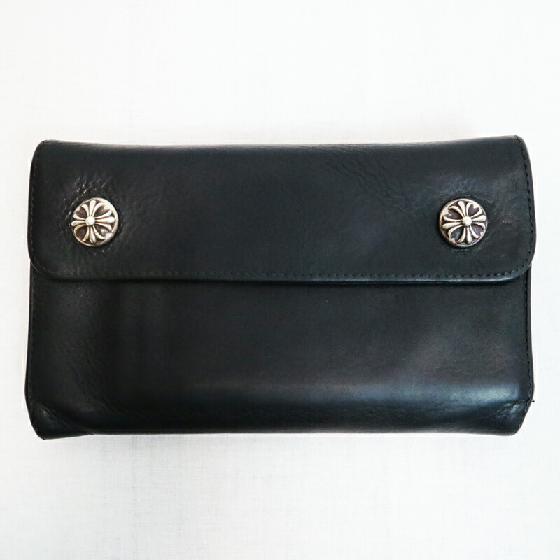 Chrome Hearts - CHROME HEARTS クロムハーツ WAVE WALLET CROSS