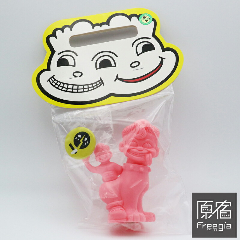 ILLSYNAPSE SYNAPSE TOY カマドクロ クリアピンク ソフビ ILLSYNAPSE SYNAPSE TOY カマドクロ クリアピンク ソフビ