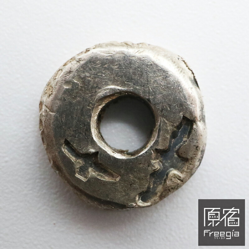 0円 楽ギフ 包装 ゴローズ Goro S 原宿フリージア シルバー平ビーズ イーグルスタンプx2