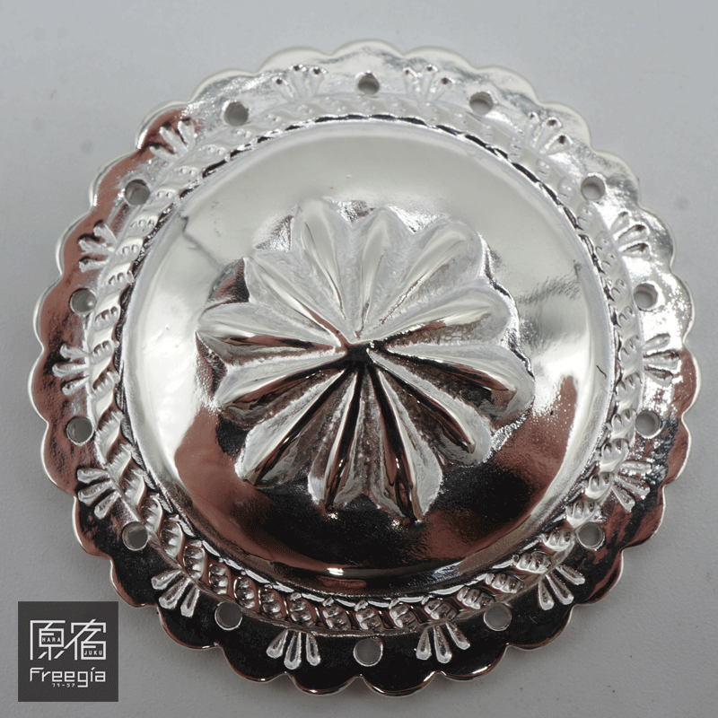 ゴローズ goro\u0027s 原宿フリージア シルバーコンチョ 小【原宿・明治通い路FREEGIA CHOICE】【USED】【中古】【返品・とり止める不可】【コンチョ＆ビーズ】【260511011】