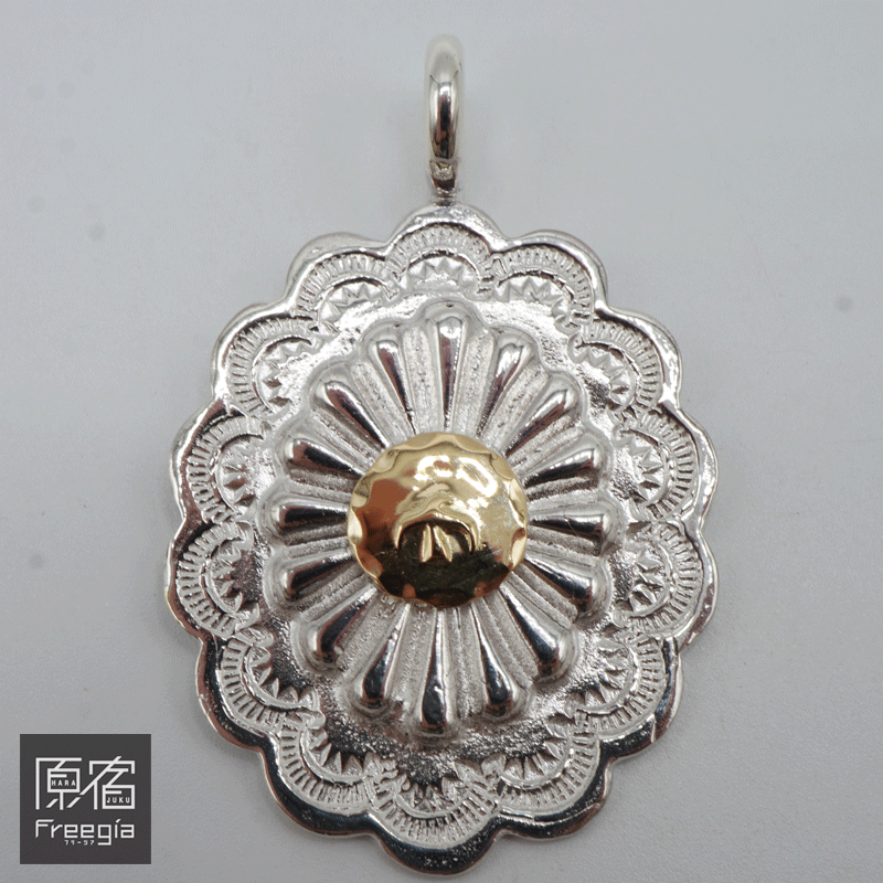 ゴローズ goro\u0027s 原宿フリージア 金メタルコンチョトップ 【原宿・明治通い路FREEGIA CHOICE】【USED】【260511006】 【中古】【返品・とり止める不可】【シャンデリヤとっ始め】