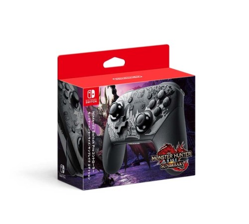 任天堂完全無欠品USB Nintendo Switch Pro制御装置 モンスターハンターライズ:サンブレイクエディション