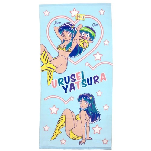 林(Hayashi) バスタオル 約60×120cm うる星やつら ラム＆テン BN435600画像