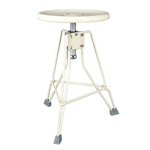 ダルトン(Dulton) 椅子 スツール クリッパー2 アイボリー 高さ440~480×幅385×奥行350mm STOOL ''CLIPPER II'' IVORY 100-253IV