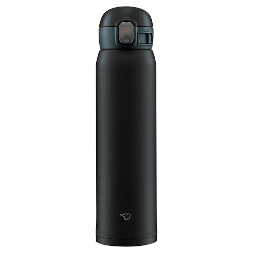 象印 (ZOJIRUSHI) 水筒 ワンタッチ ステンレスマグ シームレス 0.60L ブラック SM-WA60-BA