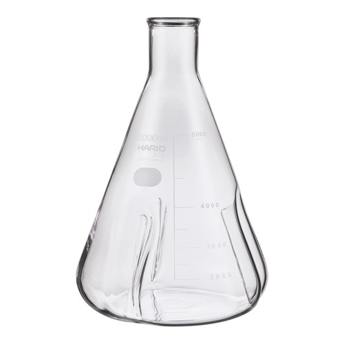 ハリオ(Hario) バッフル付き添い人三角瓶5000ml BSF-5L-SCI