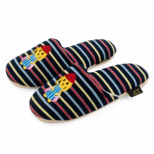 [オクムラ] スリッパ モダンペット ベック ベイビー ネイビー RDCA9901NV 子供用 かわいい 洗えるルームシューズ画像