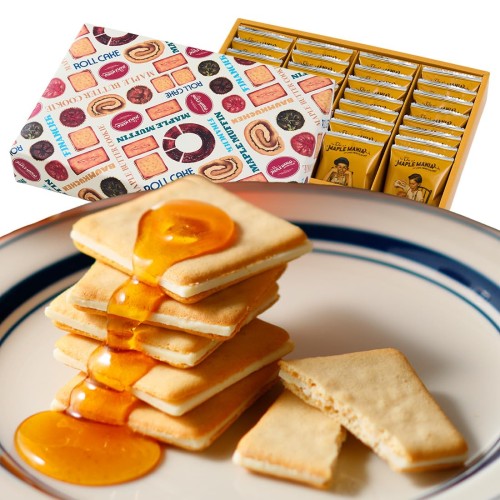 [ザ・メープルマニア] メープルバタークッキー お菓子 ホワイトデー お返し 2026 スイーツ ギフト 東京土産 手土産 個包装 プレゼント お返し 内祝い 焼き菓子 退職 おしゃれ 大人 (32枚入)