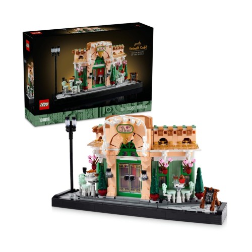 レゴ(LEGO) アイコン フレンチカフェ おもちゃ 玩具 誕生日 プレゼント ブロック 母の日 父の日 男性 女性 インテリア オシャレ 10362