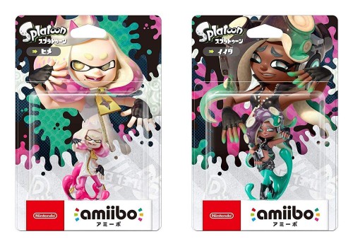 amiibo 2体仕掛ける[ヒメ/イイダ] (スプラトゥーンシリーズ)