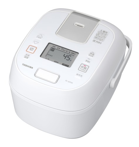 TOSHIBA(東芝) 炊飯器 3.5合 RC-6ZPXR(W) ホワイト 一人暮らし 圧力 IH 玄米 保温白米24時間 お手入れ簡単 新生活 21,123円