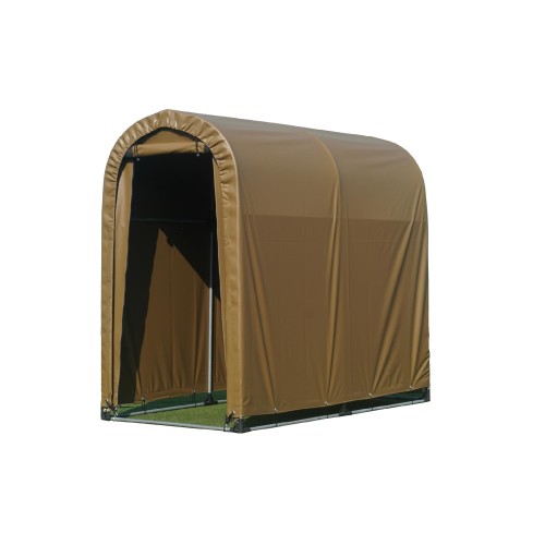 南榮工業(Nan-a Corporation) サイクルハウス SAND 2台用 サンド 間口935×奥行1810×高さ1575mm 自転車 サイクルポート
