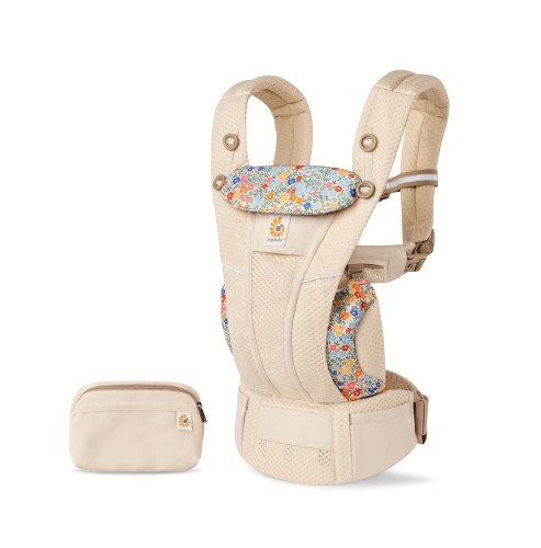 Ergobaby(エルゴベビー) EBC OMNI Breeze ワイルドフラワーベージュ 抱っこひも 新生児から 人間工学 メッシュ 通気性 洗濯機可能 日本色 抱き方4通り 成長に合わせて使える CREGBCZ360PWLDFLRBG