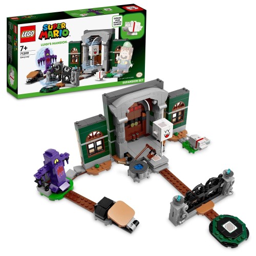 レゴ(LEGO) 百貨店マリオ ルイージマンション(TM) オバ犬 と ブキミな げんかん 立ちはだかる 71399 手あそび 立ちはだかる 差し上げ物 テレビ受像機力くらべ 家 おうち お坊っちゃん 御嬢さん 7歳以上