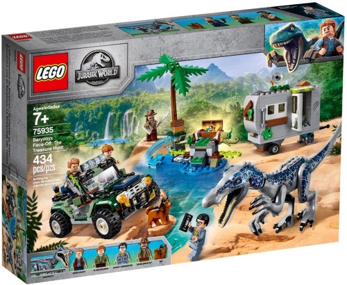 レゴ(LEGO)ジュラシック・ワールド バリオニクスの対峙トレジャーハント 75935 差しつかえる 遊び道具 恐竜 お坊っちゃん