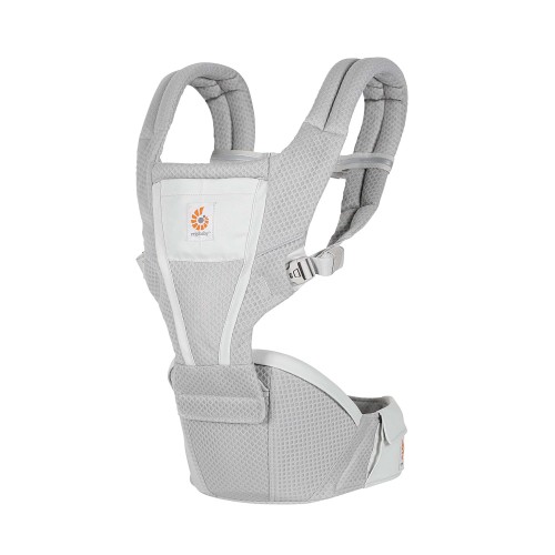 Ergobaby(エルゴベビー) Alta アルタ ヒップシートキャリア パールグレー 抱っこ紐 ヒップシート 保証付き 日本 4ヶ月から48ヶ月まで 抱っこサポート おんぶ可 SoftFlexTMメッシュ CREGBCHIPSFMGRY