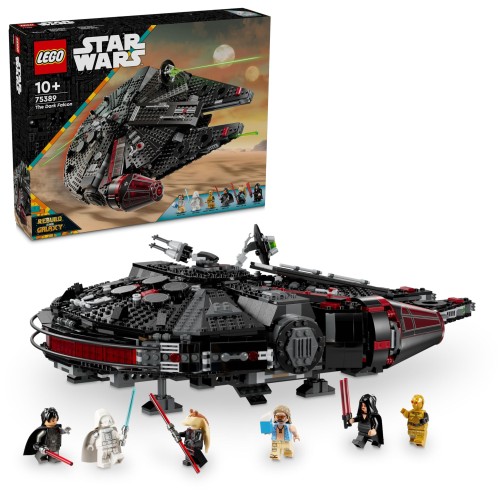 レゴ(LEGO) スター・ウォーズ ダーク・ミレニアム・ファルコン 手あそび 手あそび 生まれ落ちる日 差し上げ物 立ちはだかる お坊っちゃん お嬢さん ちびっ子 10歳 11歳 12歳 小学生 全ての存在 75389