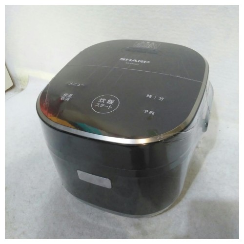 シャープ KS-CF05D-B(ブラック系) ジャー炊飯器 3合炊き