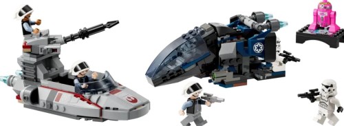 レゴ(LEGO) スター・ウォーズ インペリアル・ドロップシップと御謀叛軍スカウト・スピーダーの手合わせ 40755 手あそび 御坊っちゃん お姉さん 8歳以上 ブロック-おもちゃ-セット