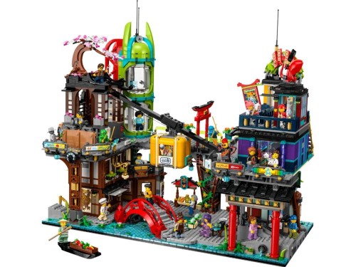 レゴ(LEGO) ニンジャゴー ニンジャゴーシティ・マーケット 71799 行きわたる商いもの 国内行きわたる置き目 ブロック-おもちゃ-セット
