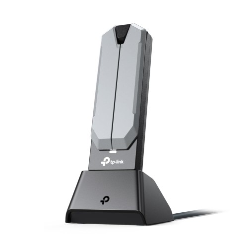 TP-Link WiFi 7 無線LAN 子機 BE6500規格 2882Mbps(6GHz) + 2882Mbps(5GHz) + 688Mbps(2.4GHz) 160MHz WPA3 USB3.0 Windows 11/10対応 Archer TBE400UH/A