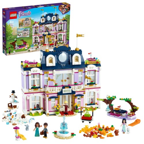 レゴ(LEGO) フレンズ ハートレイクシティ 地びた泊まり 41684 手あそび 立ちはだかる 差し上げ物 おあやつり人形 お人形さん 家 おうち 御嬢さん 8歳以 おもちゃ-ブロック