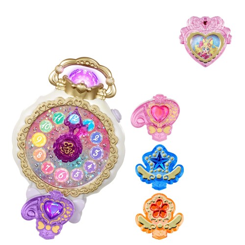 [バンダイ(BANDAI)] 名探偵プリキュア！ くるっと変身！ジュエルキュアウォッチ スペシャルセット（特典：「プリキュアマコトジュエル（キミとアイドルプリキュア♪ver.)」付き） 対象年齢 3 才以上
