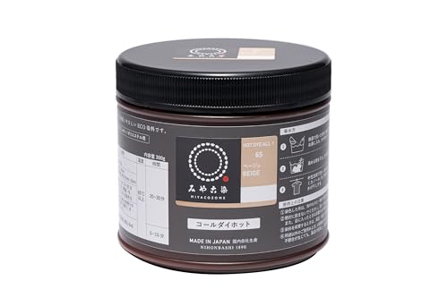 桂屋ファイングッズ(Katsuraya fine goods) みやこ染め 布用 ECO染料 コールダイホット(徳用) #65 ベージュ