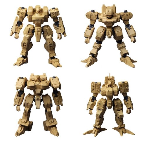 フロントミッション ストラクチャーアーツ 1/72 スケール プラスティック モデルキット シリーズ Vol.3 BOX商品 1BOX\u003d4個入り 全4種