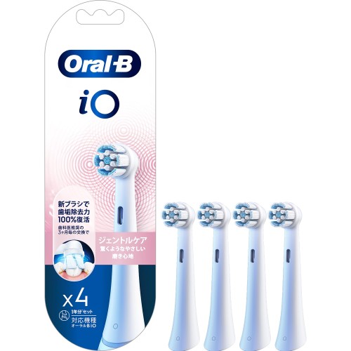 オーラルB iO ジェントルケア 1年分 (4本) iOシリーズ専用 iORBSW-4EL 4,137円