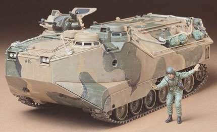 タミヤ MM LVTP7A1シードラゴン (１／３５ ミリタリー細密画:35136)