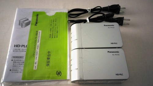 パナソニック PLCアダプタ 乗り掛かる容器に並べる BL-PA100KT