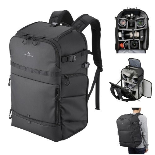 ハクバ カメラバッグ GW-ADVANCE タンク リアゲートバックパック26 AZ ブラック AMZSGWATKRGBP26 4方向アクセス サイドアクセス セキュリティ面に た背面開口タイプ 4977187005189
