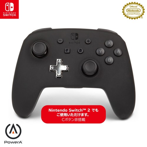 任天堂使用許可商いものPowerA パワーエー エンハンスド・ワイヤレスコントローラー for Nintendo Switch - 黒いこと 2年引き請ける1509988JP-04
